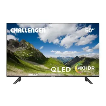 Televisor Challenger 50 Pulgadas 127 cm 50KG190BT QLED Smart TV Google_1